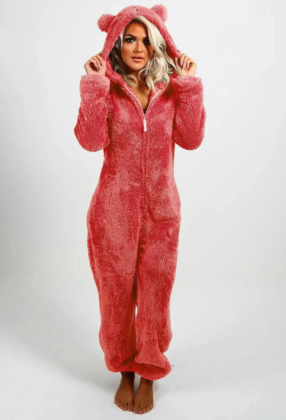Women's Fleece Onesie Pajamas