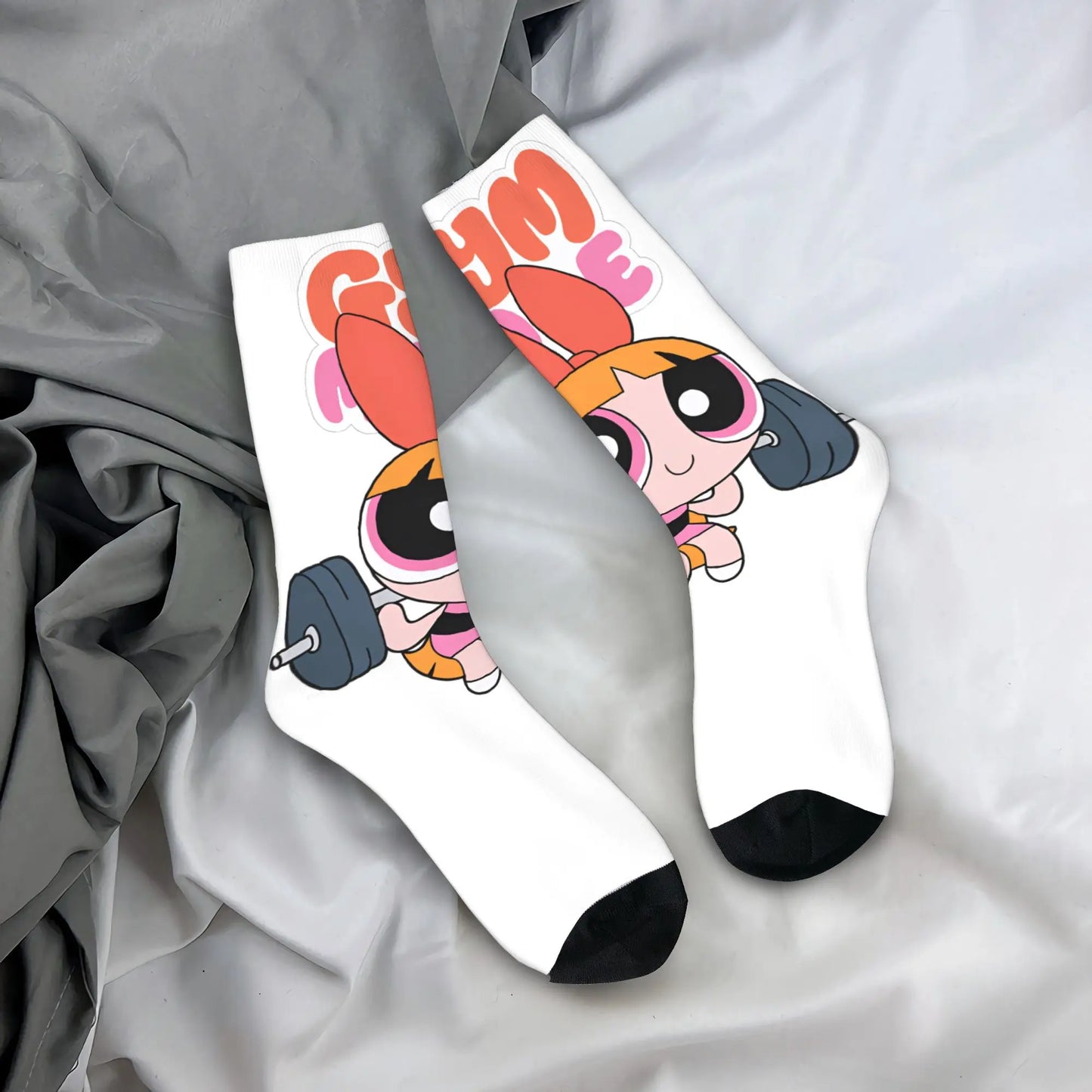 The Powerpuffs Girls Buff Socks