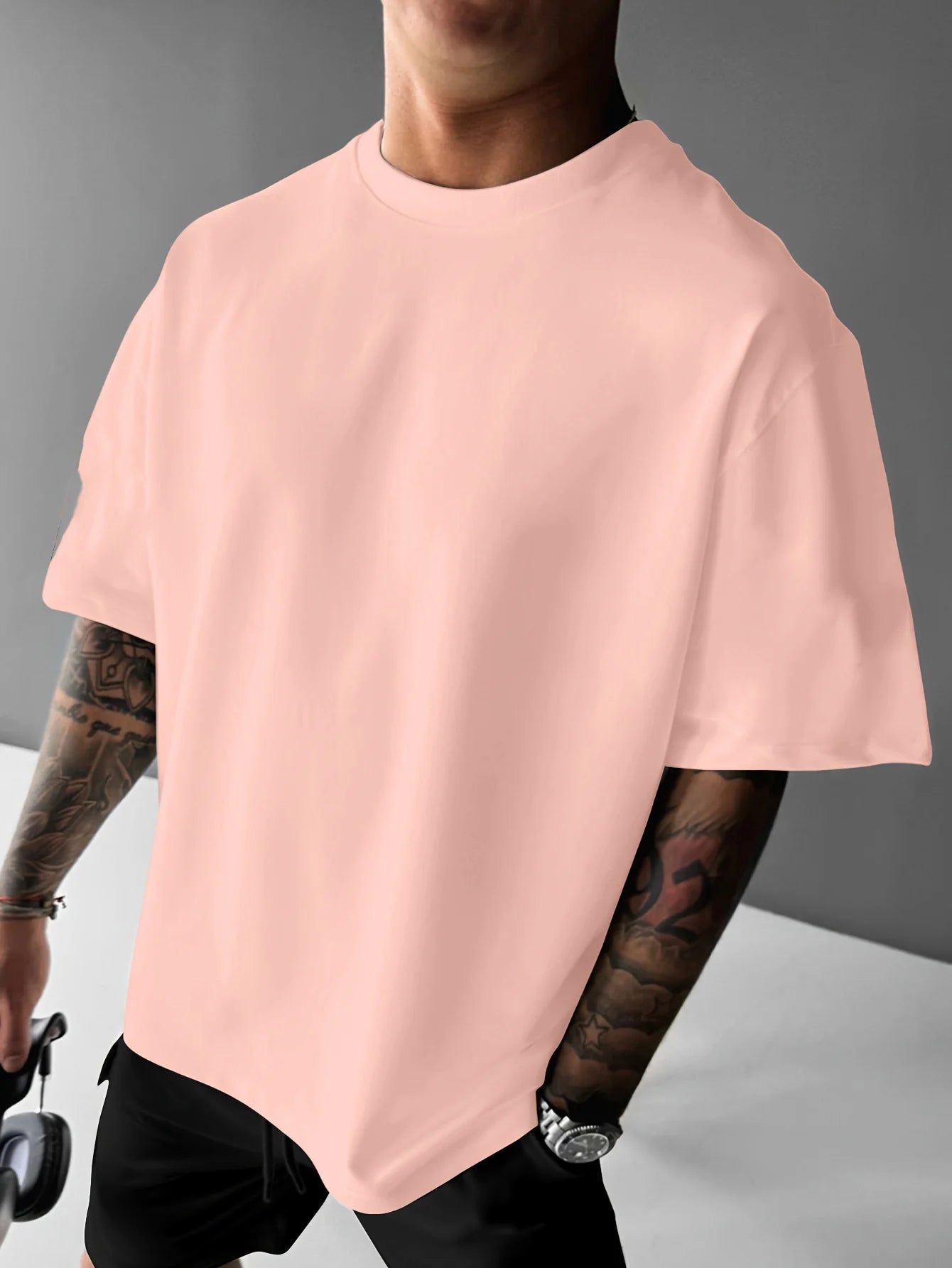 "Never give up" T-shirt (Men's)