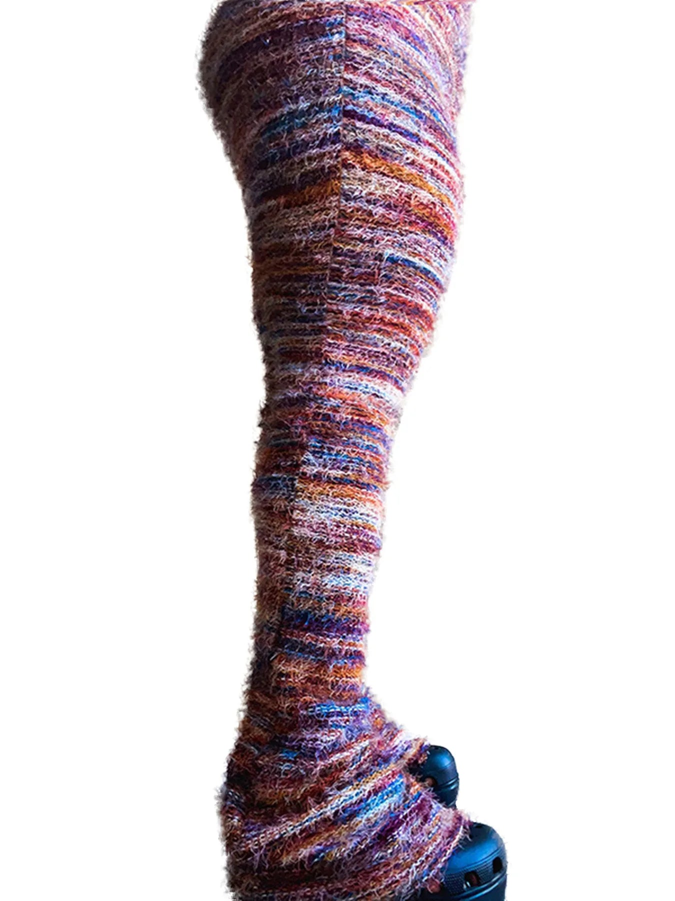 Furry Flare Yoga Pants