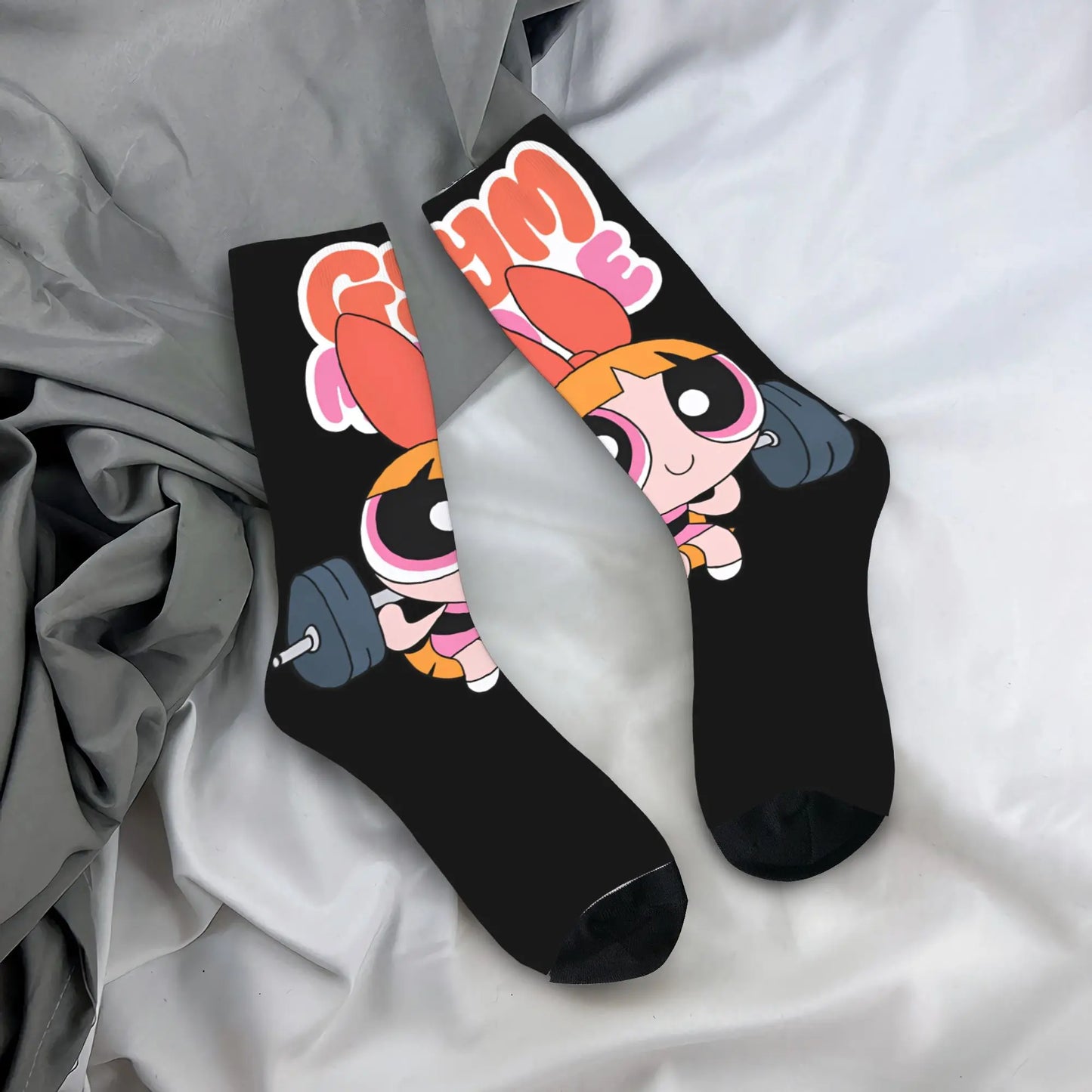 The Powerpuffs Girls Buff Socks