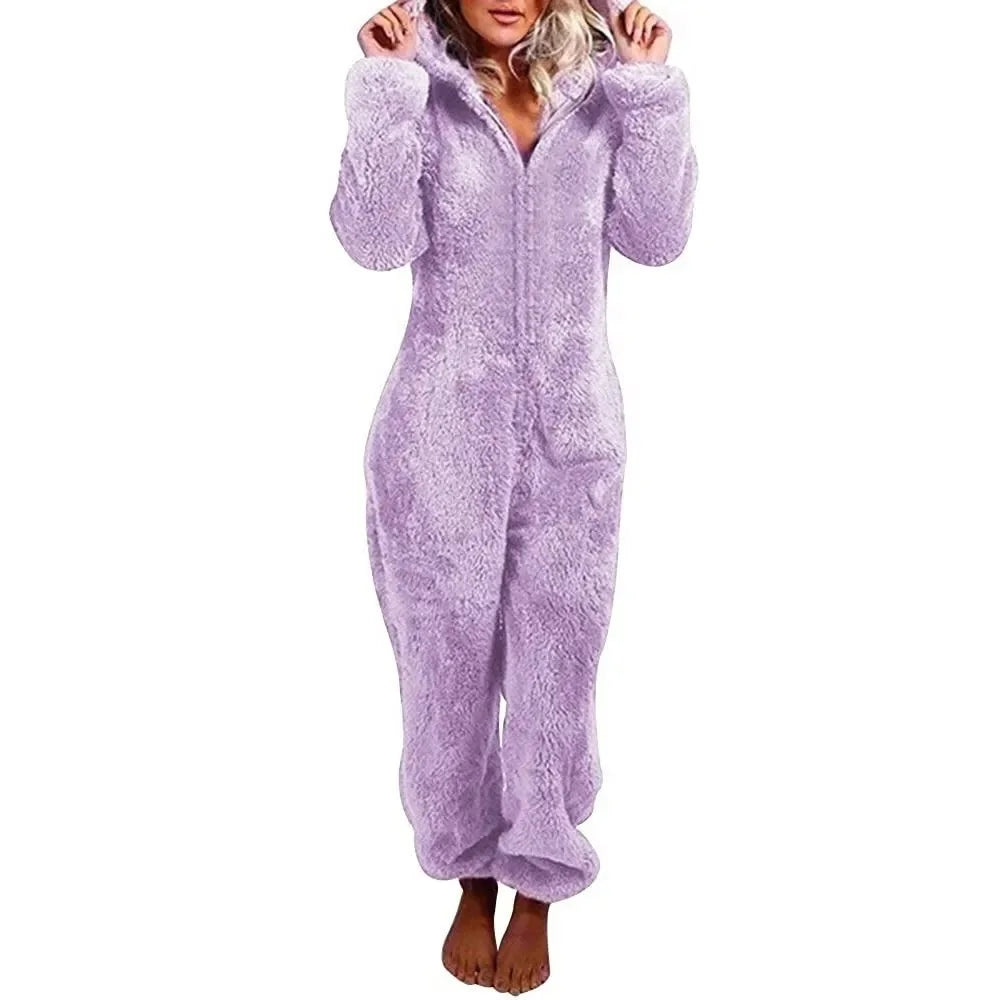 Women's Fleece Onesie Pajamas