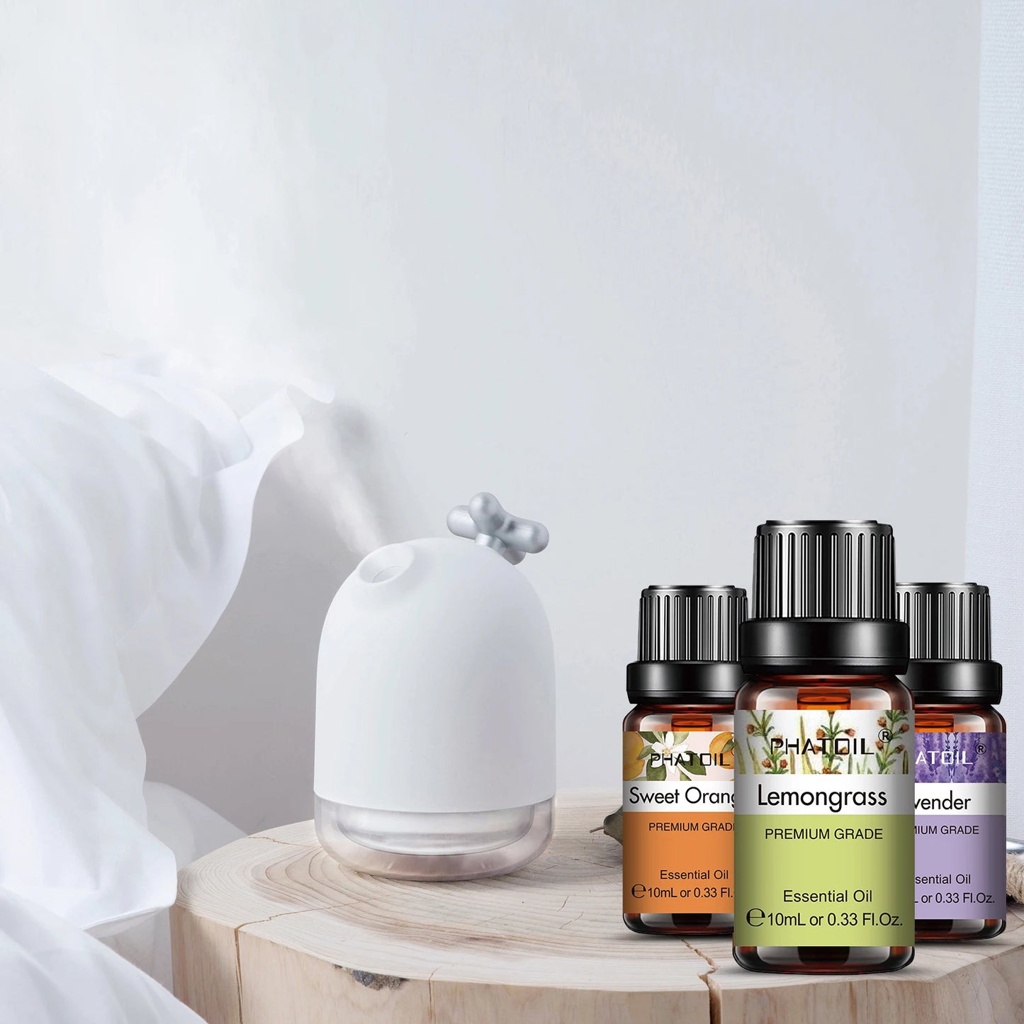 PHATOIL 6pcs Essential Oil Set 10ml