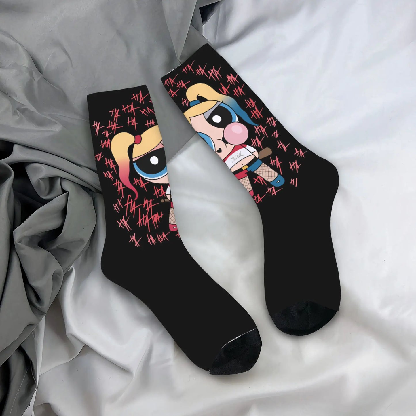 The Powerpuffs Girls Buff Socks