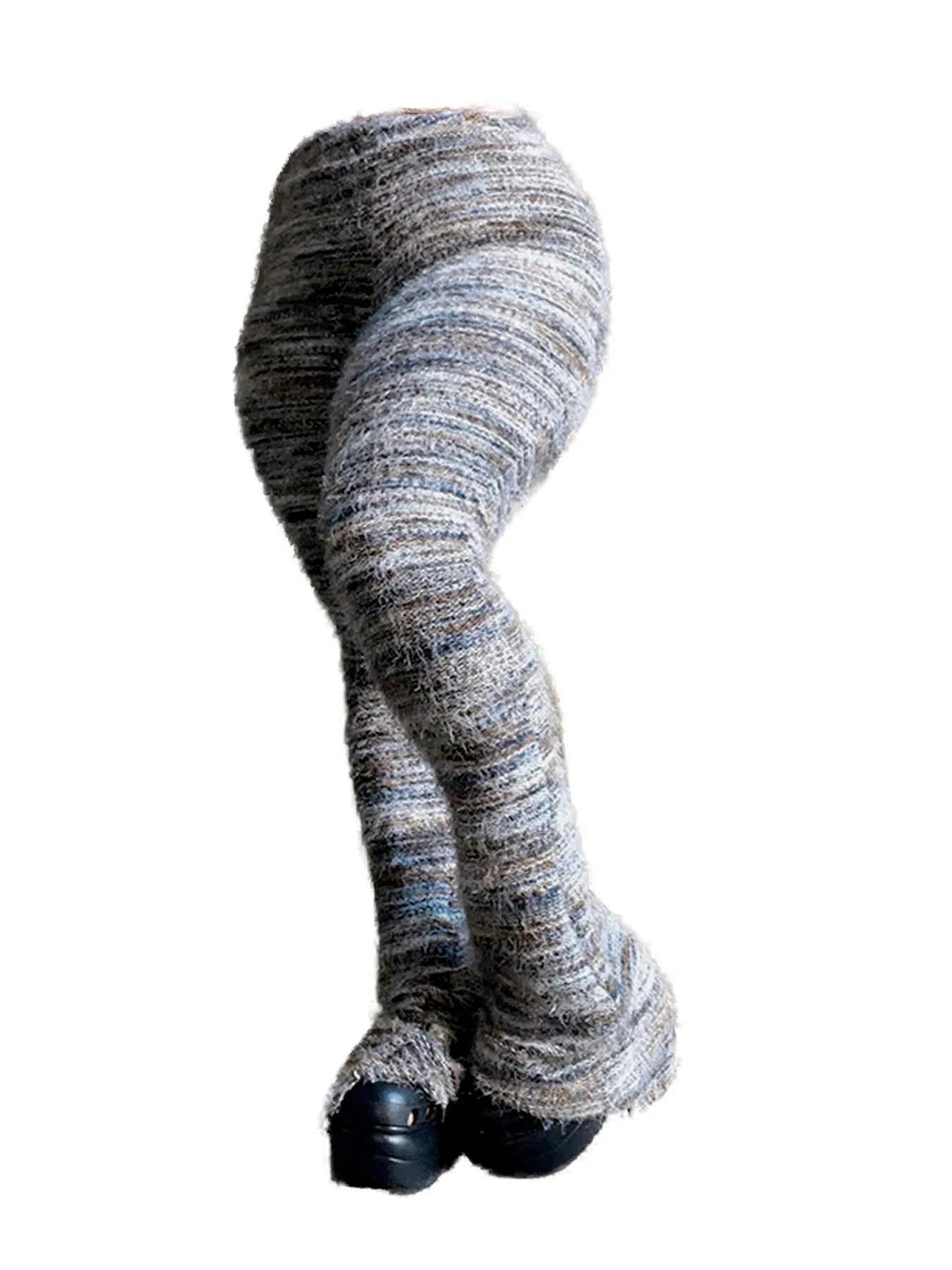 Furry Flare Yoga Pants