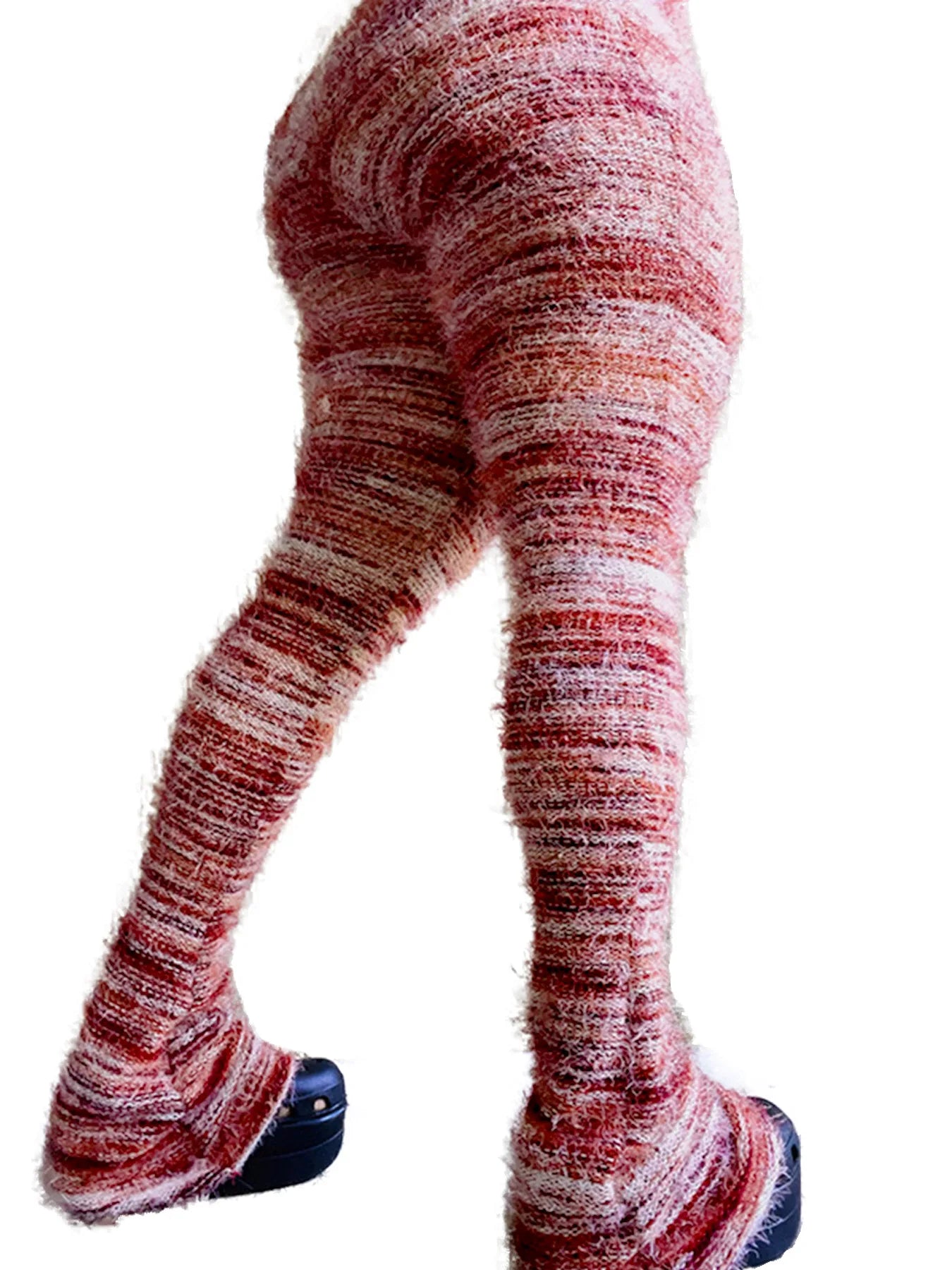 Furry Flare Yoga Pants