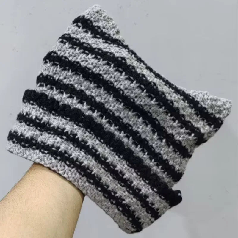 Knitted Kitty Beanie Hat