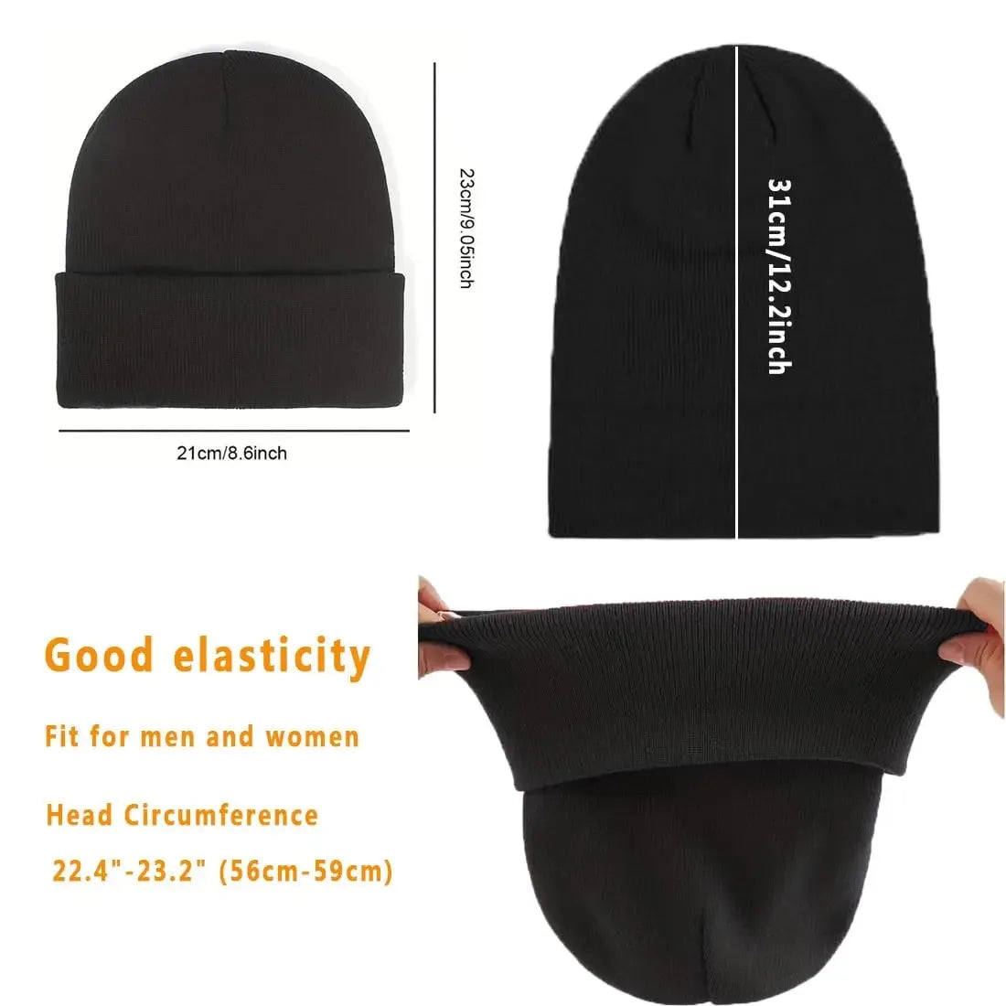 Unisex Satin Lined Beanie Hat For Women