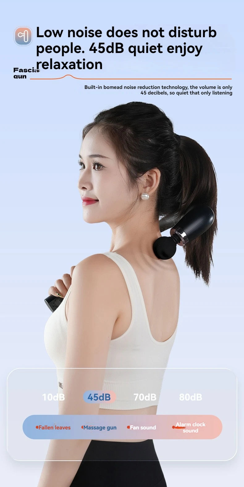 PAQIN Multi-Zone Massage Gun – Deep Relief for Neck, Back & Body