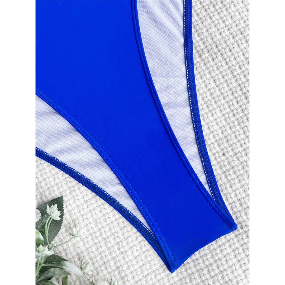 Deep V Neck One Piece Jump Suit