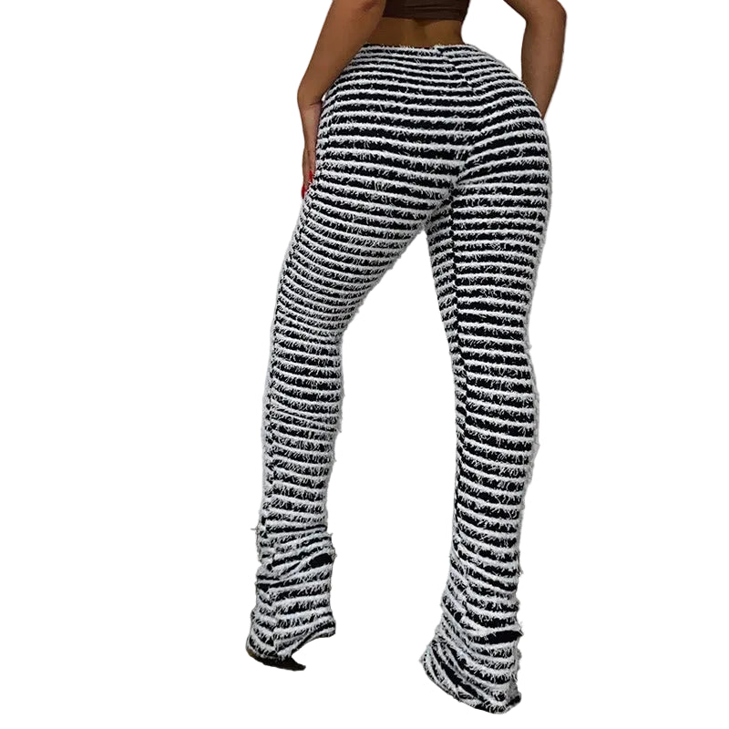 FlexStripe Wide-Leg Pants