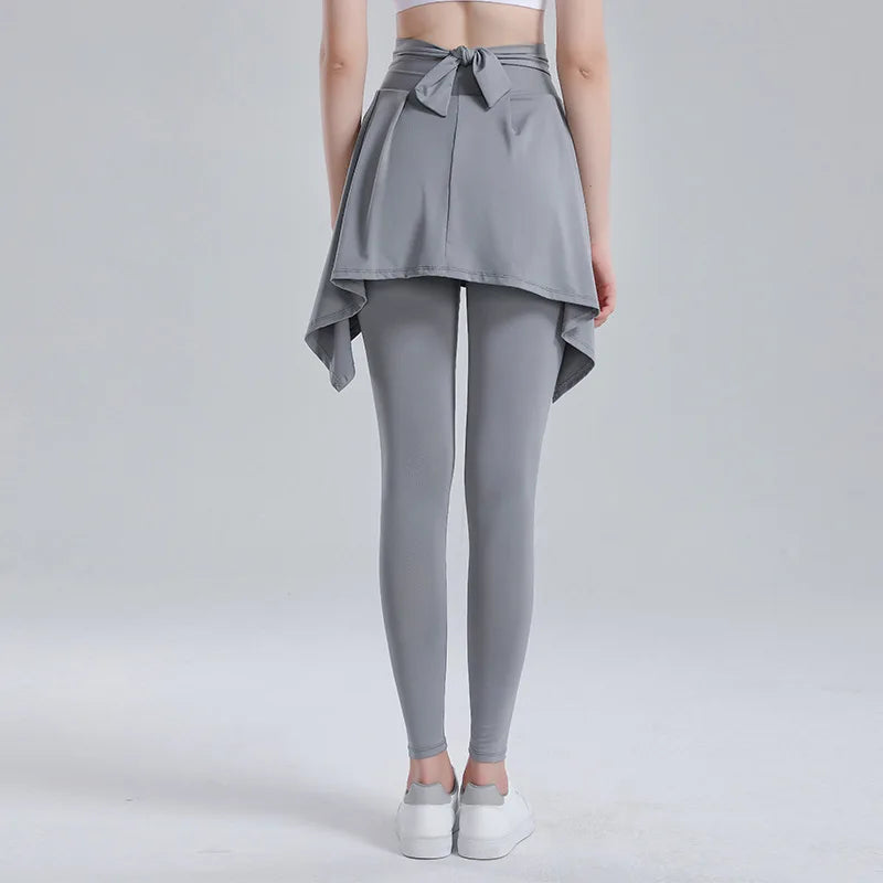 Mini Skirt + Leggings With Pockets