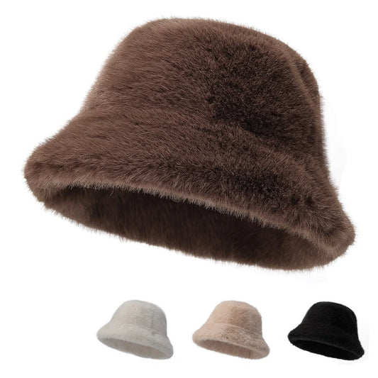 Faux Fur Bucket Hat