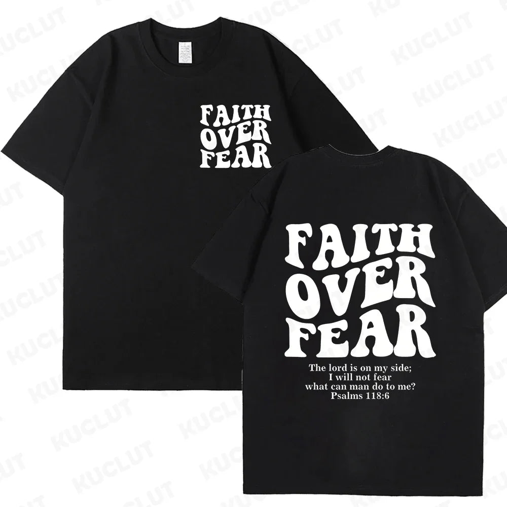 Faith Over Fear Women T-shirt