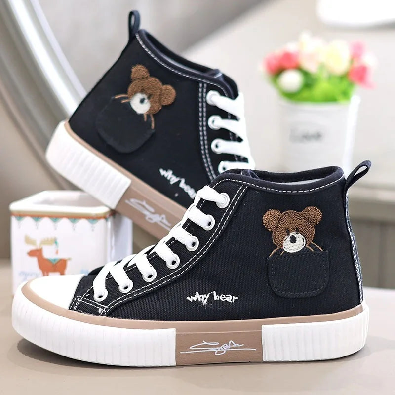 Sugar Bear High Top Shoes- Women