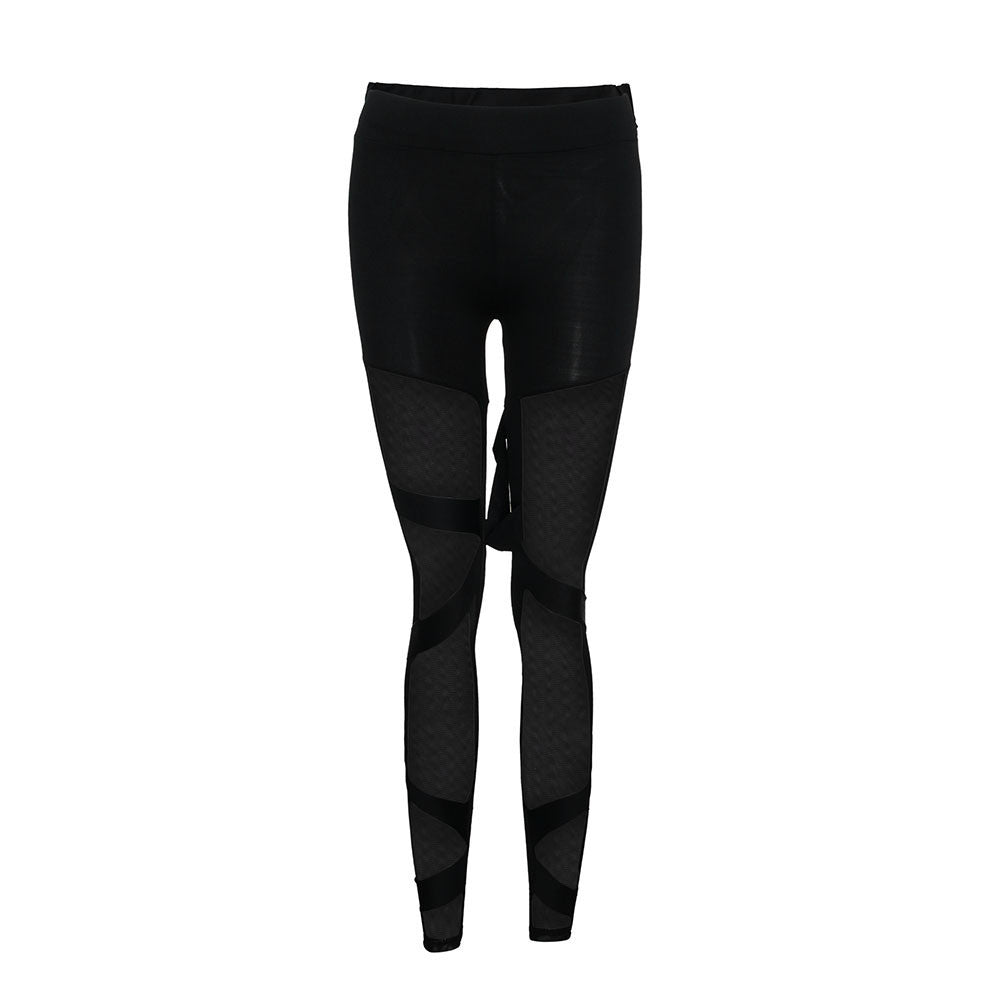 Leggings Spliced Mesh