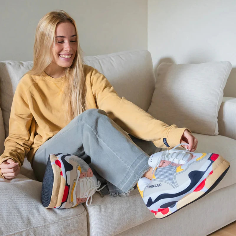 Soft fluffy Jordin Slippers