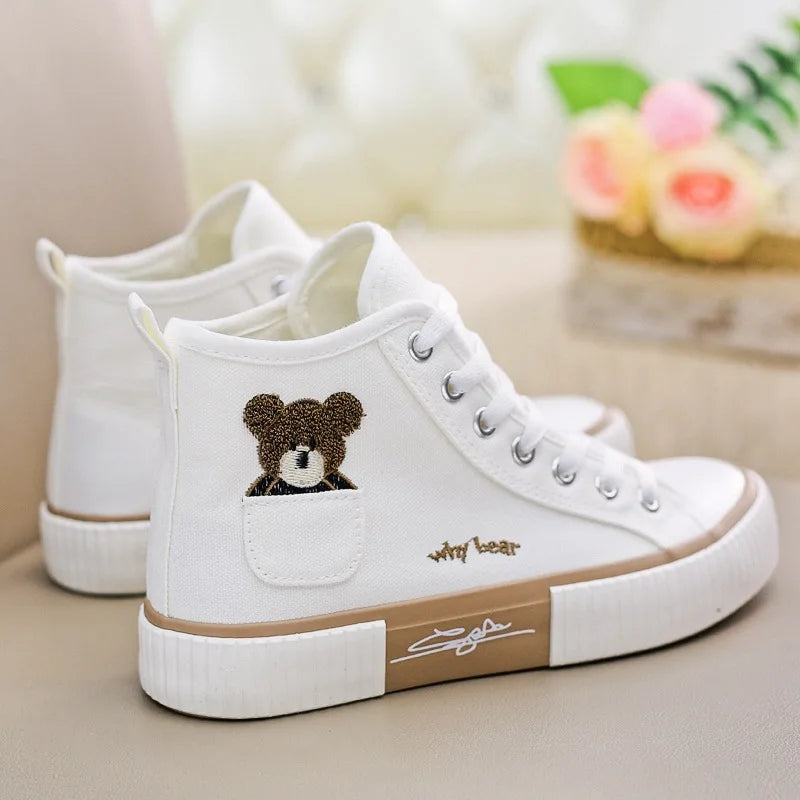 Sugar Bear High Top Shoes- Women