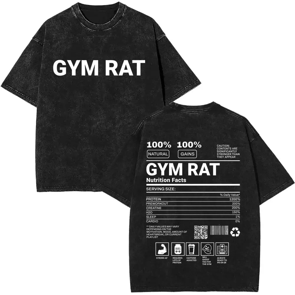 Gym Rat Funny Men & Women T-shirts