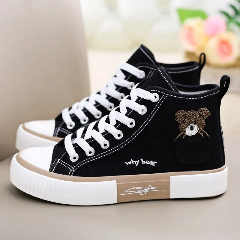 Sugar Bear High Top Shoes- Women