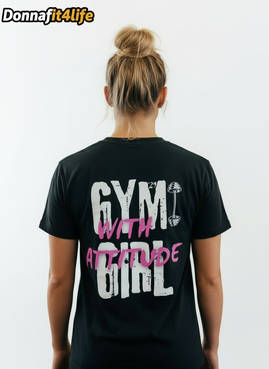 Gym Girl Attitude T-shirt