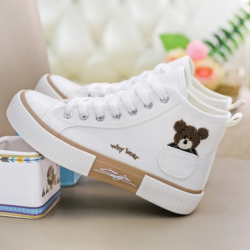 Sugar Bear High Top Shoes- Women