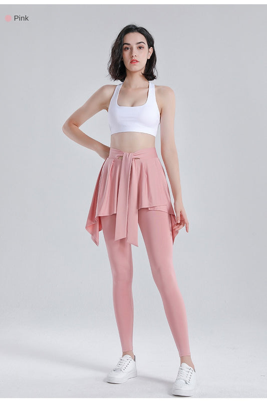 Mini Skirt + Leggings With Pockets