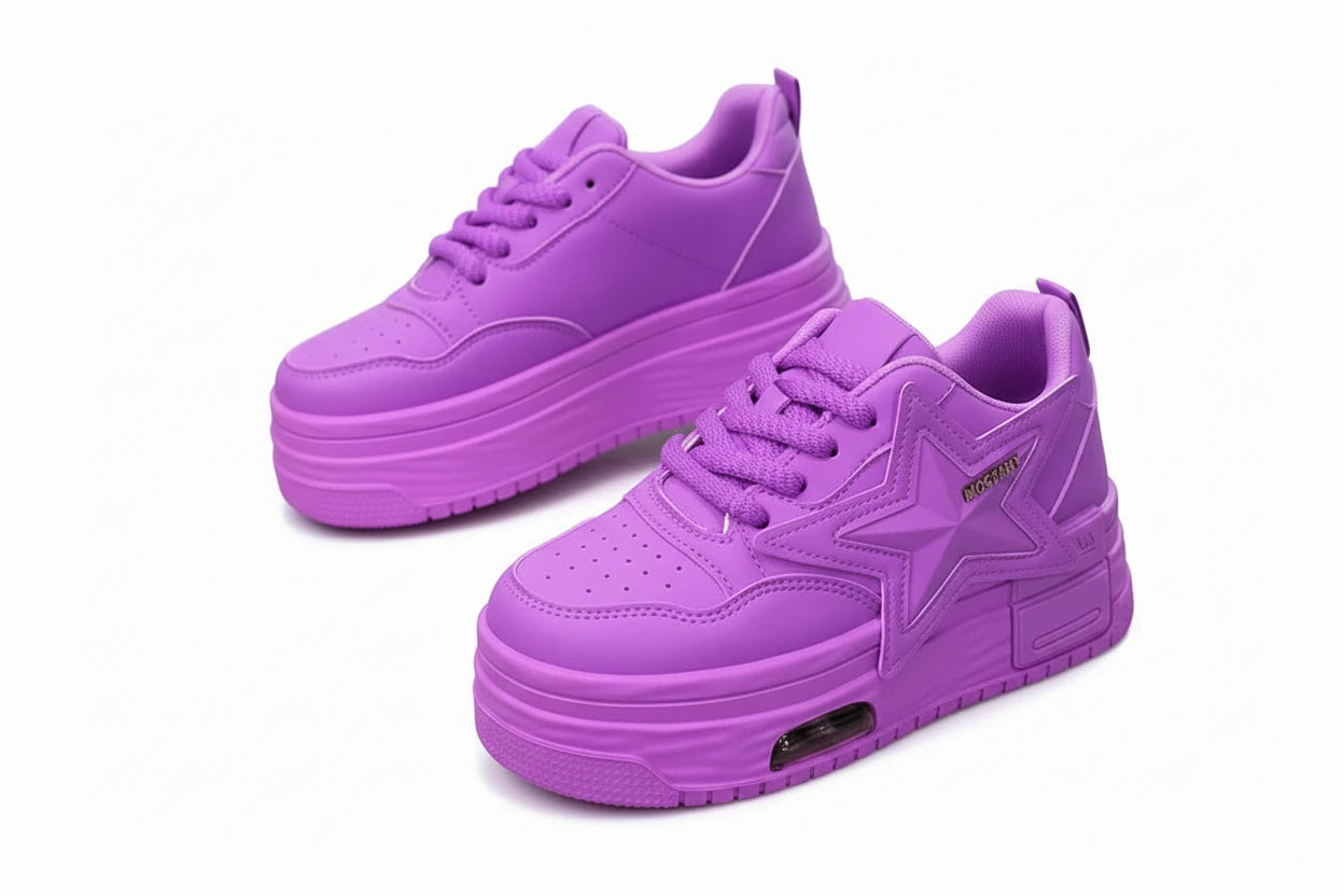 Sports Star Platform Sneakers