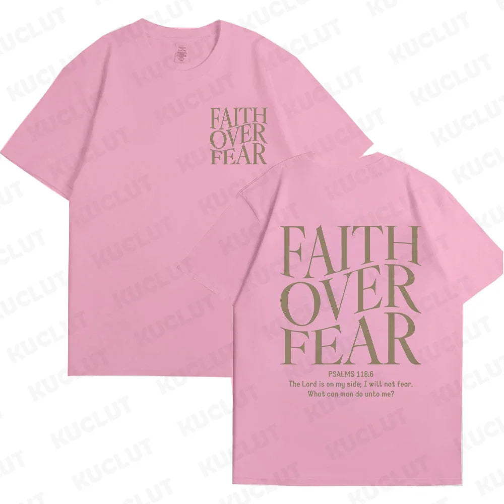 Faith Over Fear Women T-shirt