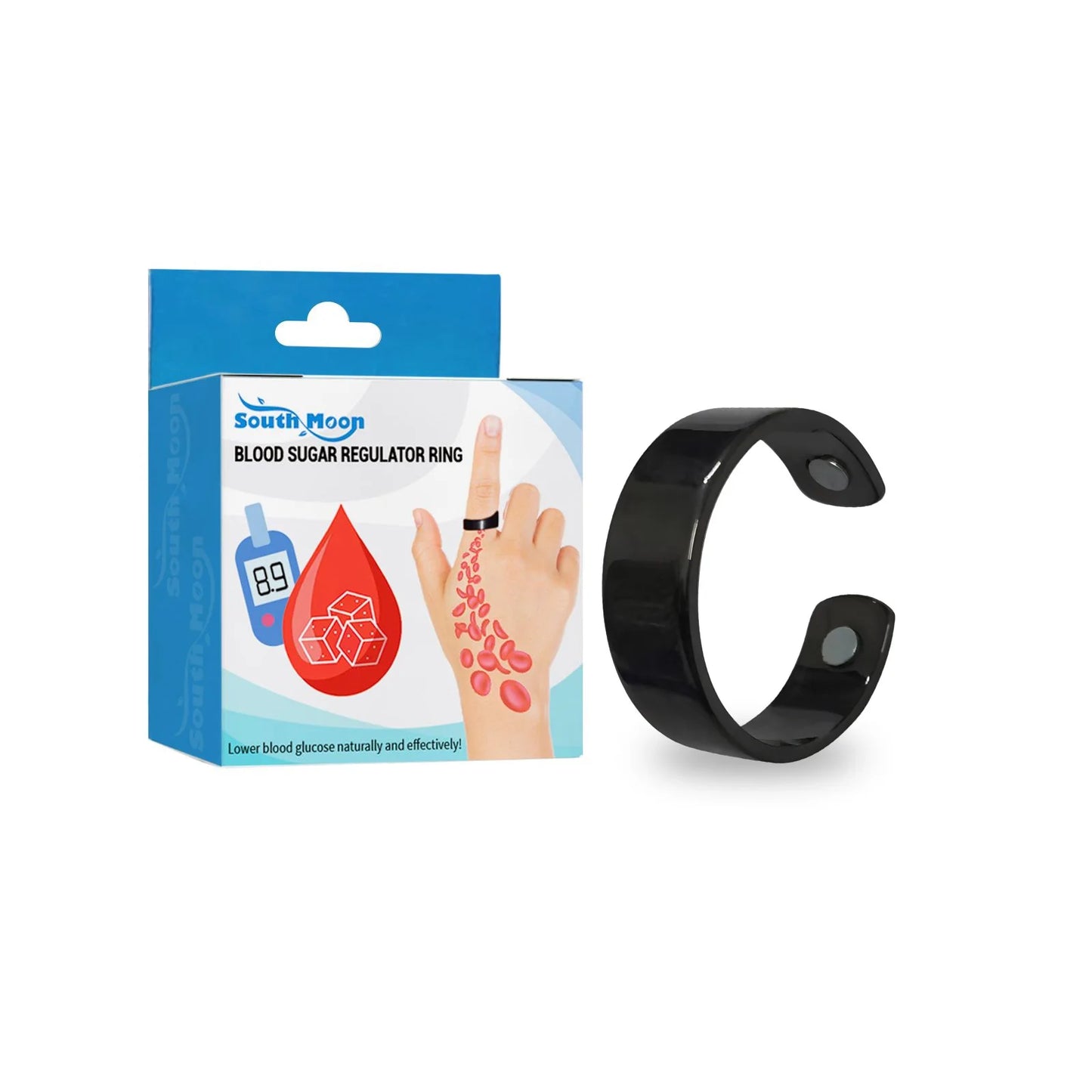 Sugar Control Bracelet Balance Blood Glucose Hypertension Lowering Relieve Fatigue Relaxation Diabetes Relief Ions Wristband