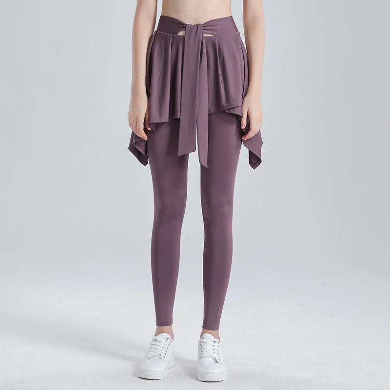 Mini Skirt + Leggings With Pockets