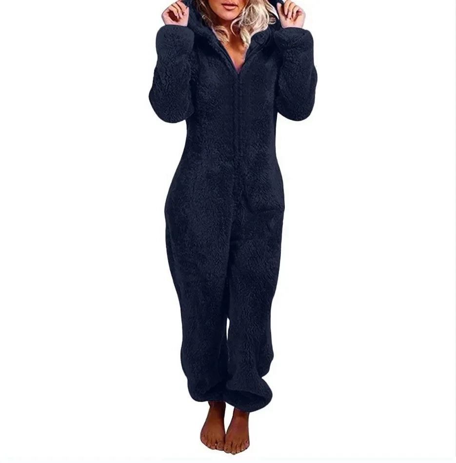 Women's Fleece Onesie Pajamas