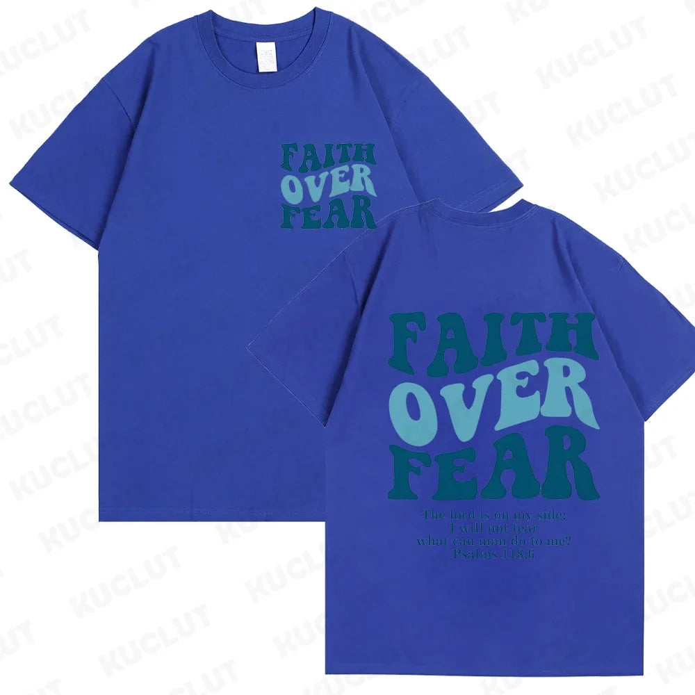 Faith Over Fear Women T-shirt