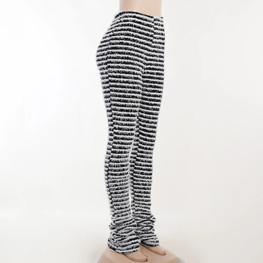 FlexStripe Wide-Leg Pants