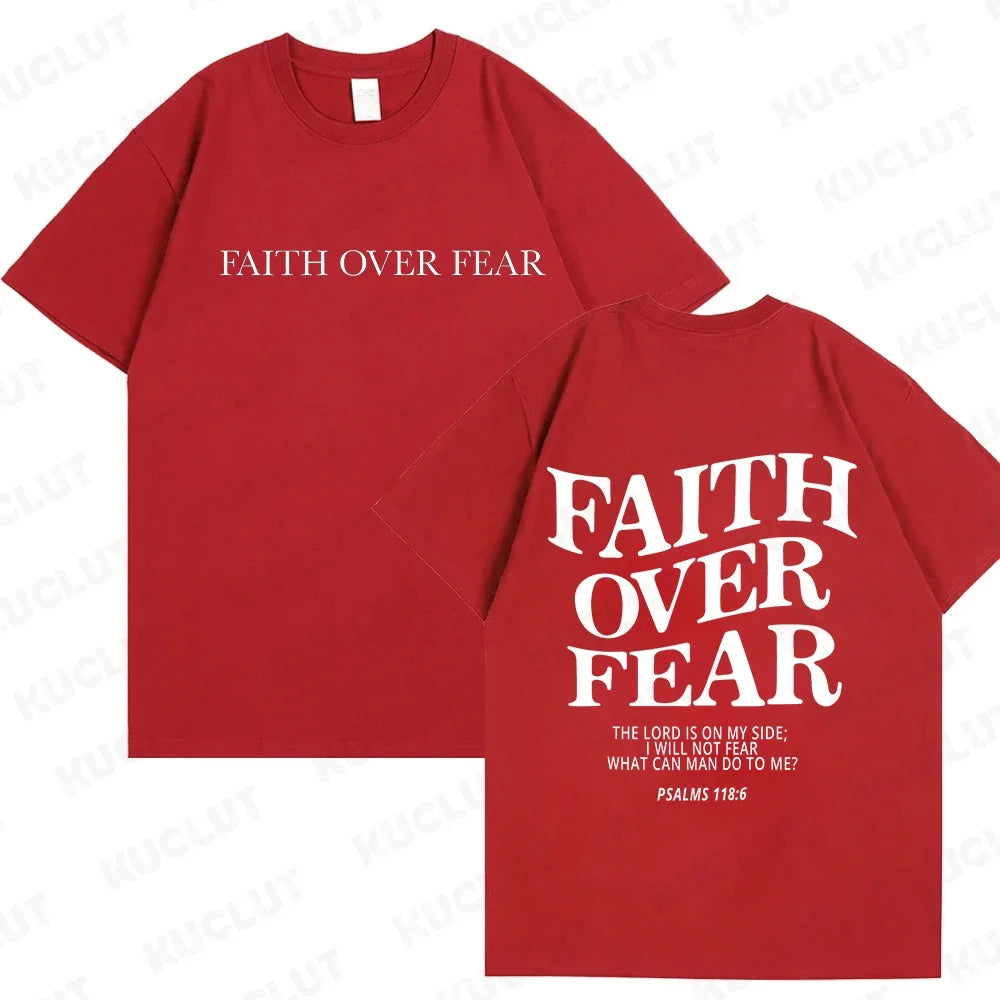 Faith Over Fear Women T-shirt