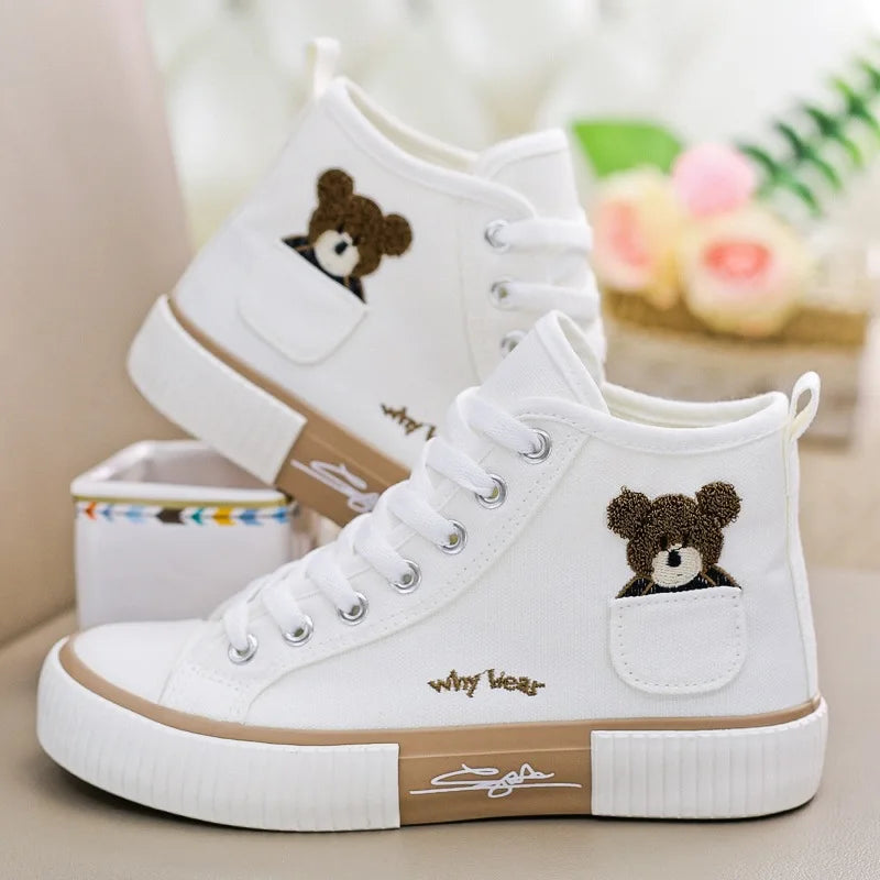Sugar Bear High Top Shoes- Women