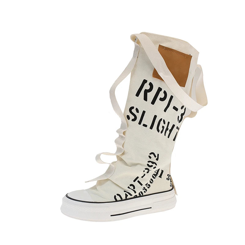 Thigh High A-Star Flat Sneaker