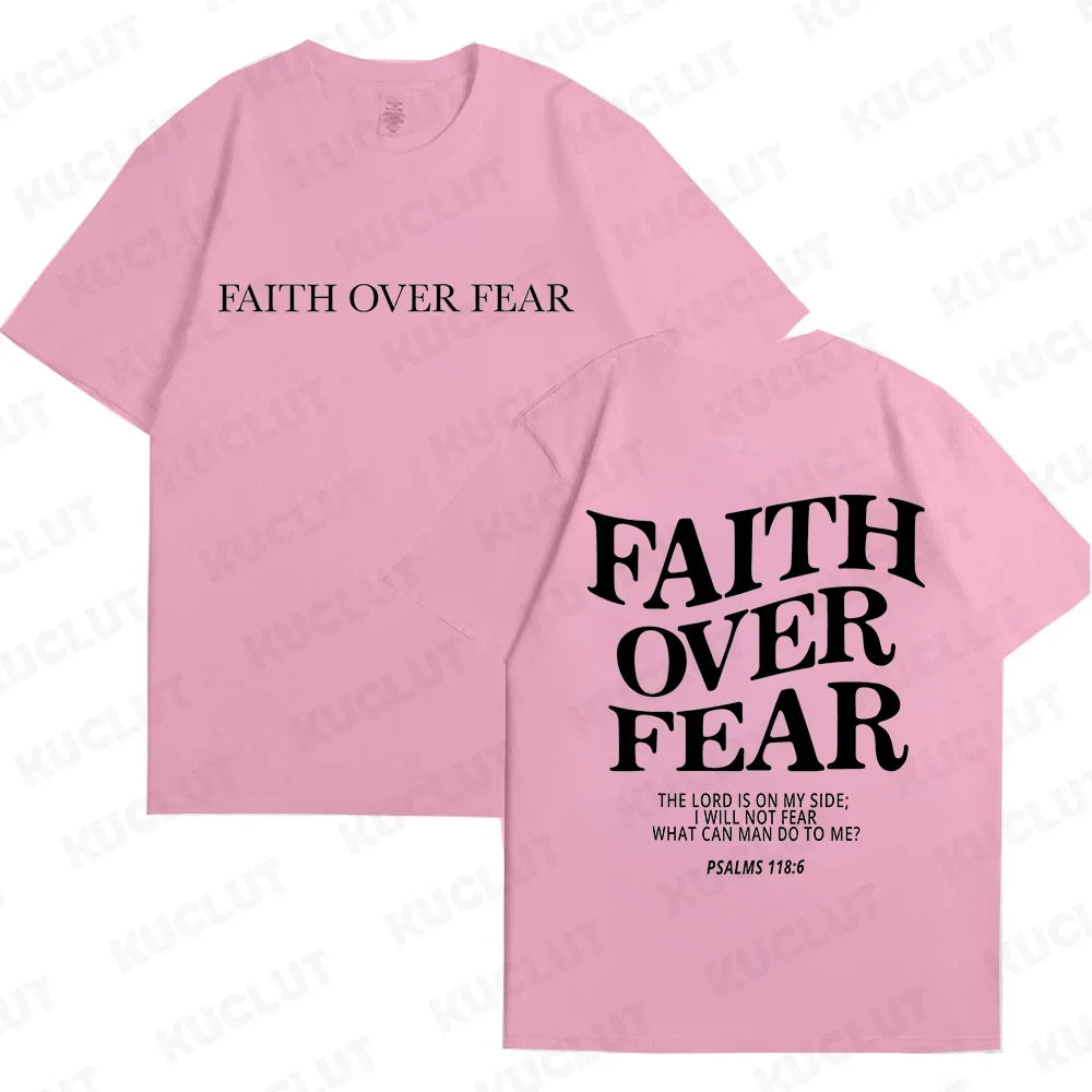 Faith Over Fear Women T-shirt