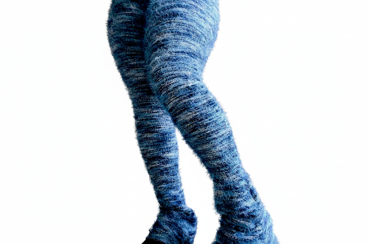 Furry Flare Yoga Pants