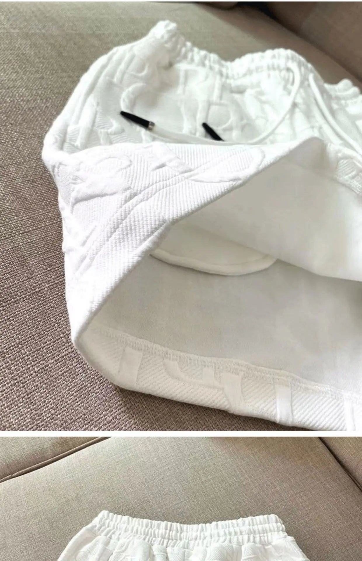 Letter Printed 2-piece set