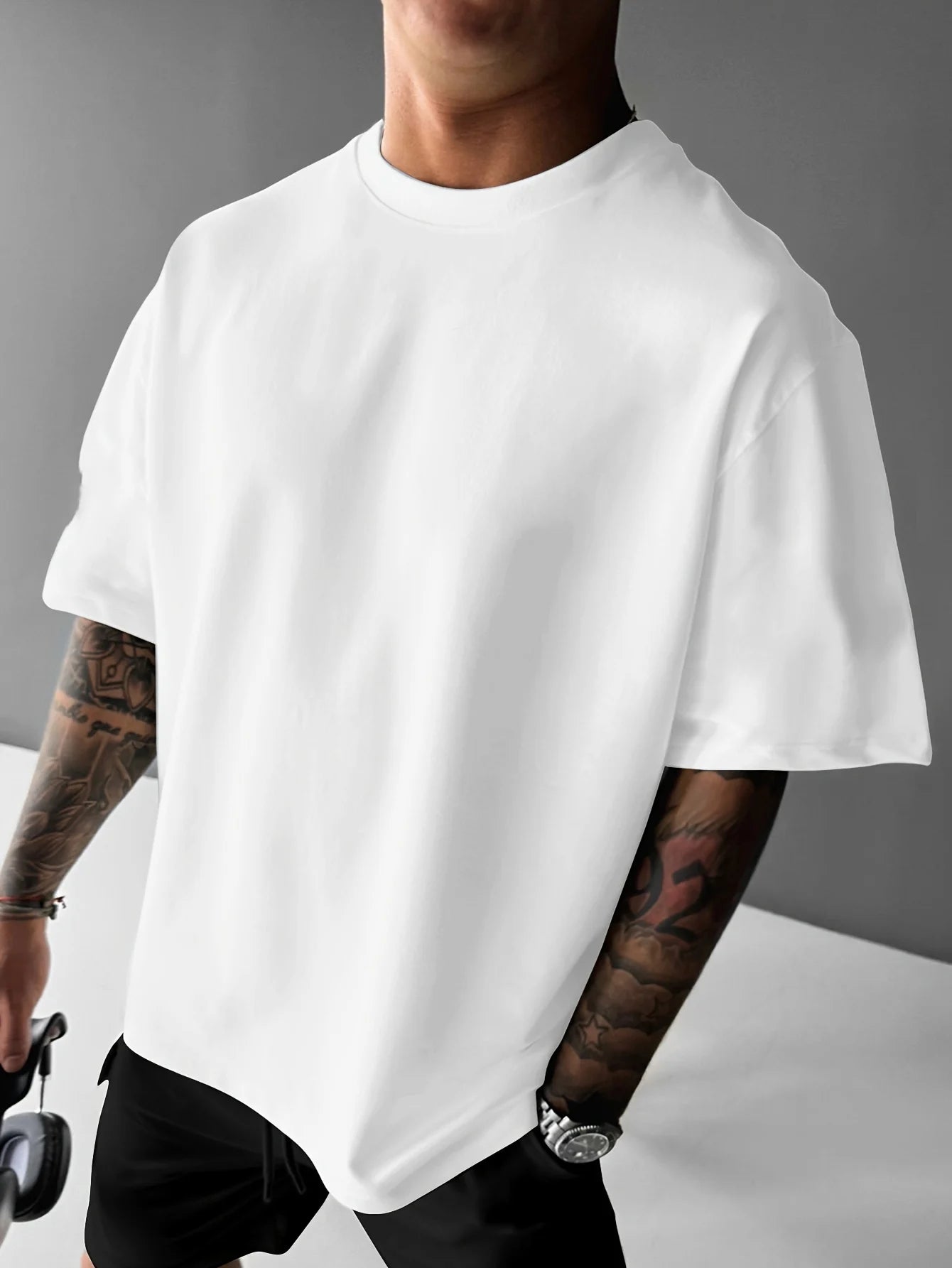 "Never give up" T-shirt (Men's)