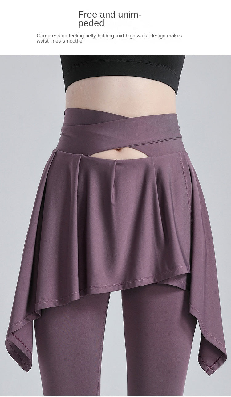 Mini Skirt + Leggings With Pockets