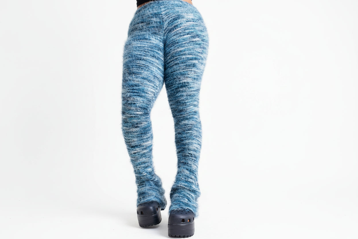 Furry Flare Yoga Pants
