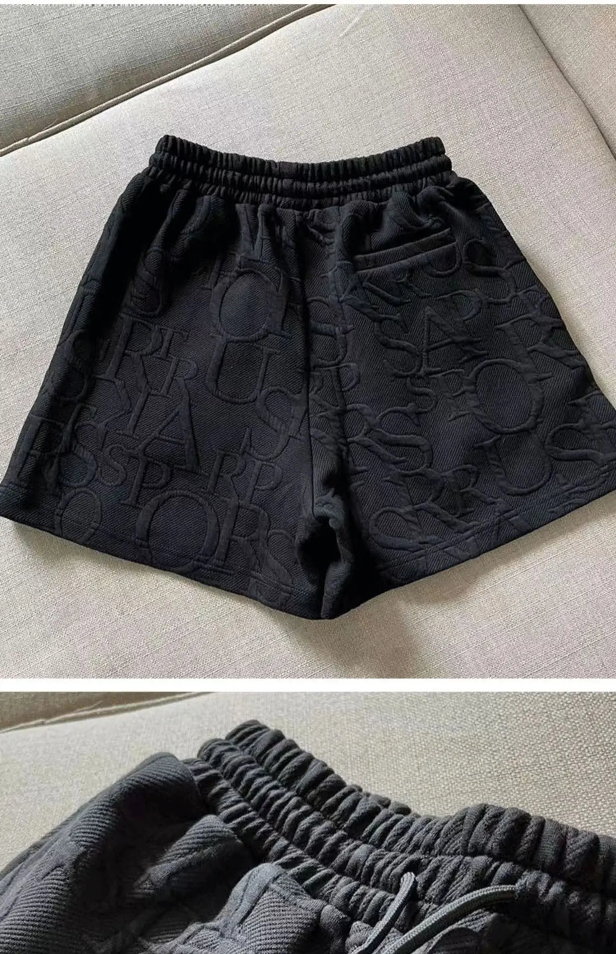 Letter Printed 2-piece set