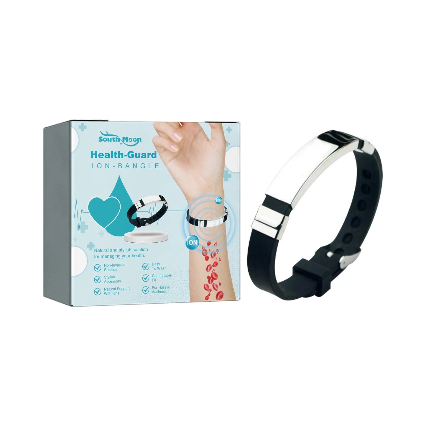 Sugar Control Bracelet Balance Blood Glucose Hypertension Lowering Relieve Fatigue Relaxation Diabetes Relief Ions Wristband