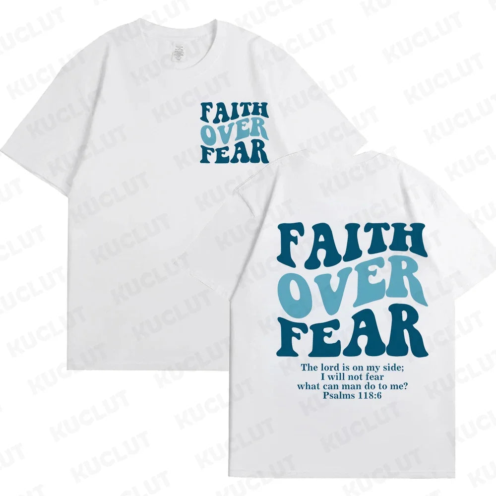 Faith Over Fear Women T-shirt