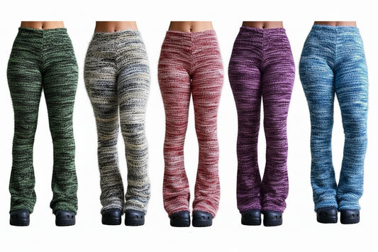 Furry Flare Yoga Pants