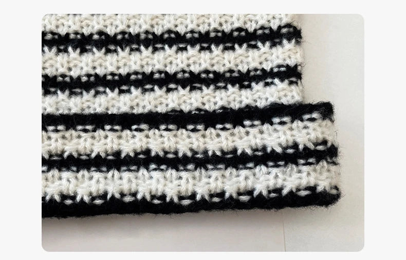 Knitted Kitty Beanie Hat