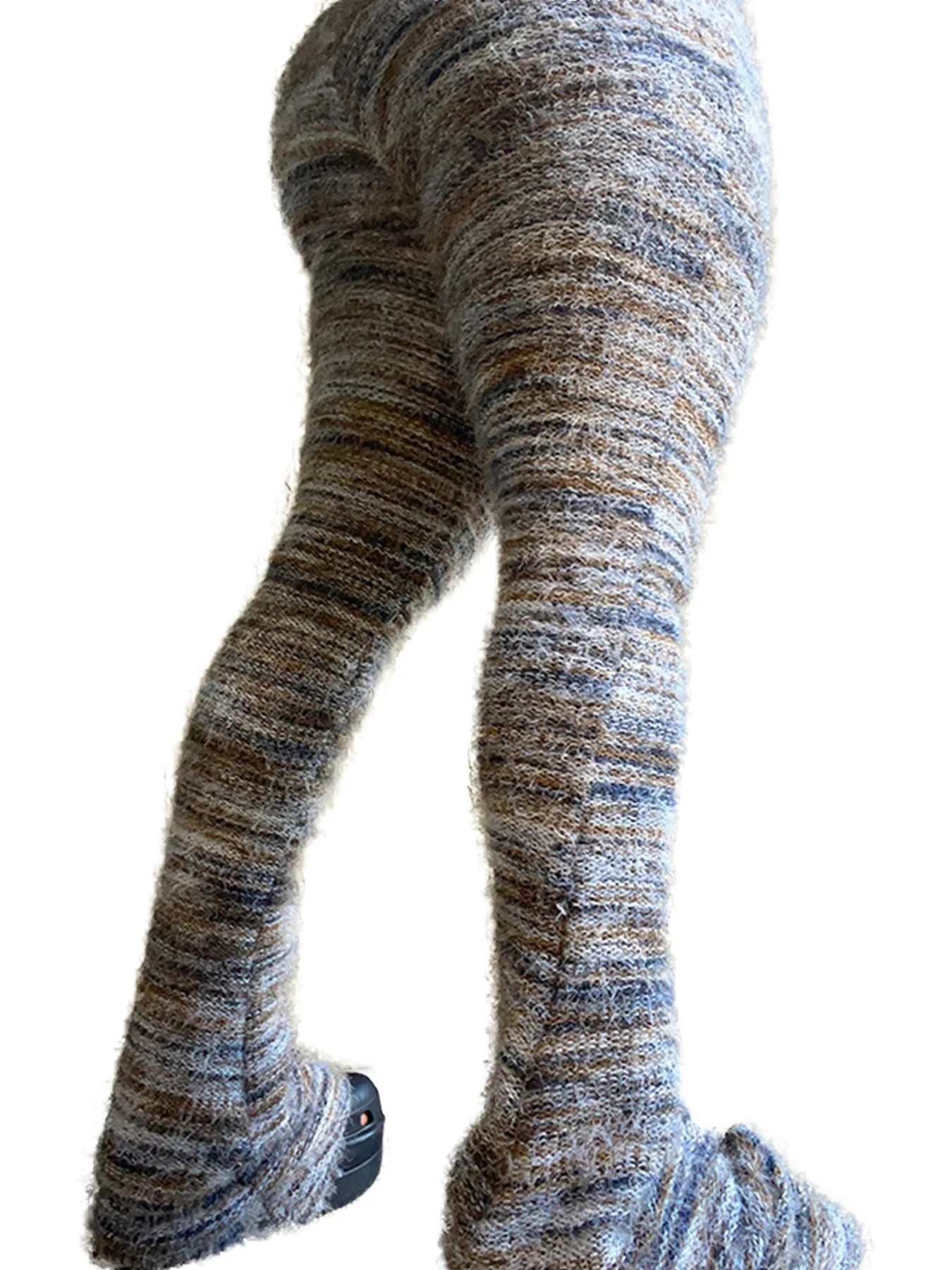Furry Flare Yoga Pants