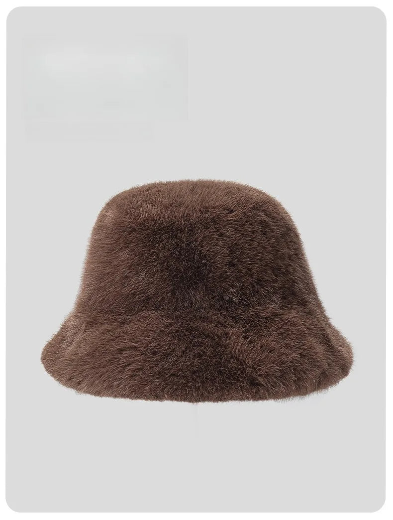 Faux Fur Bucket Hat